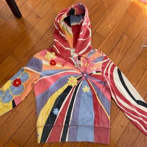 Vintage Lucky Brand Hippie Hoodie